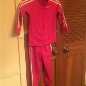 Adidas track suit 4T